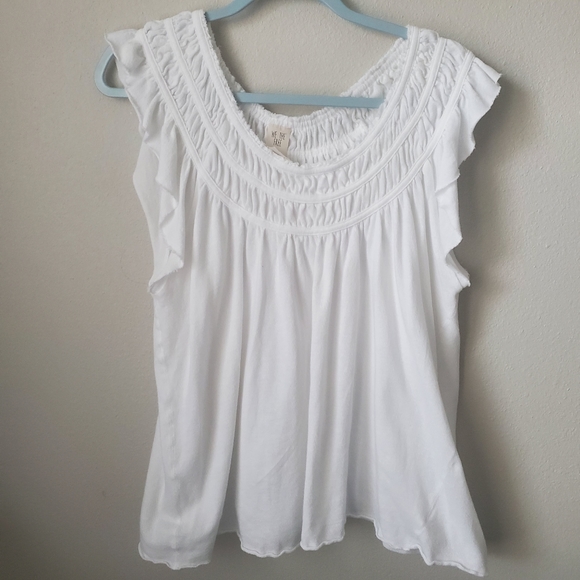 We The Free Coconut Tee in White - Picture 2 of 6